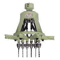 Multiple Spindle Drilling & Tapping Heads with Universal Joint Driven